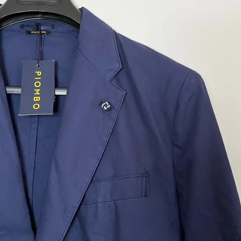 Piombo Navy Blazer 42